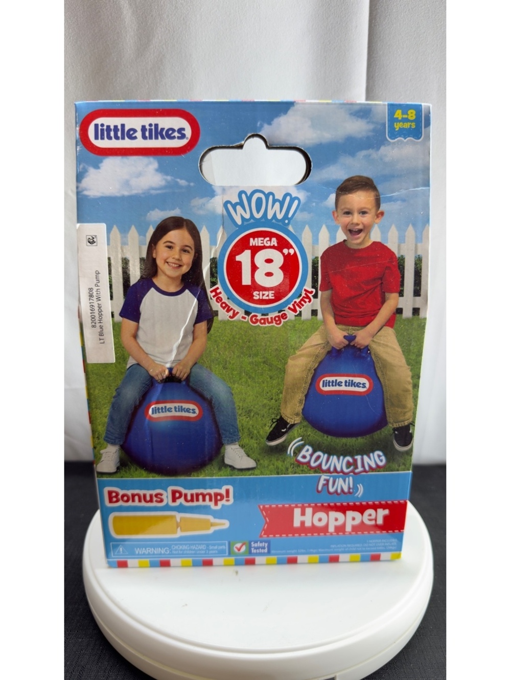 Little Tikes Bouncing Fun! Blue Hopper 9301B Mega 18" Heavy-Gauge Durable Vinyl